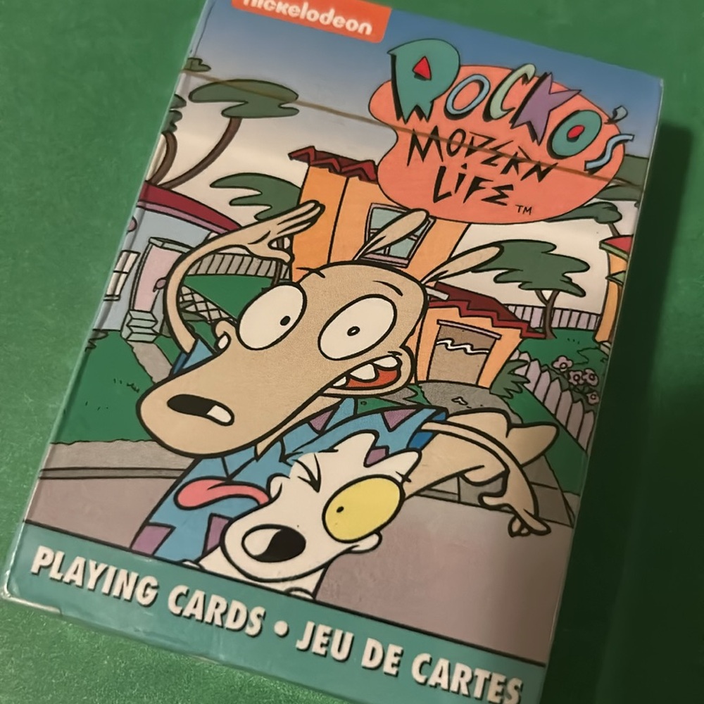 Rocko’s Modern Life playing cards